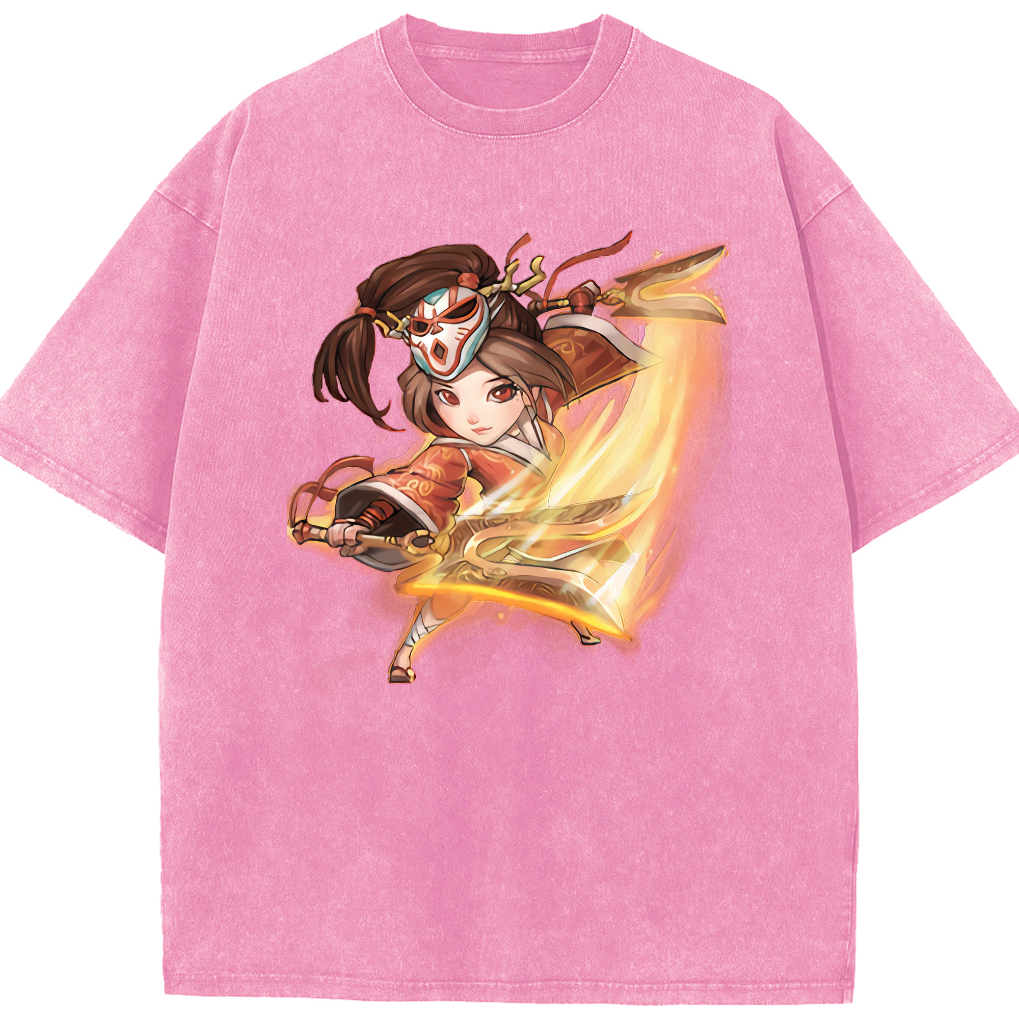 リーグ・オブ・レジェンド League of Legends LOL 綿100% ヴィンテージ風 半袖Tシャツ（フロントプリント）
